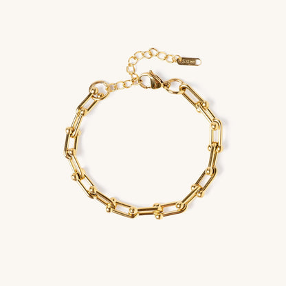 Isla | Waterproof Gold Plated Chain Bracelet – Adjustable Fit