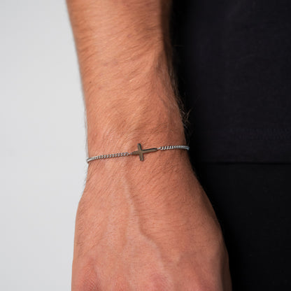 Cross Bracelet (Silver)
