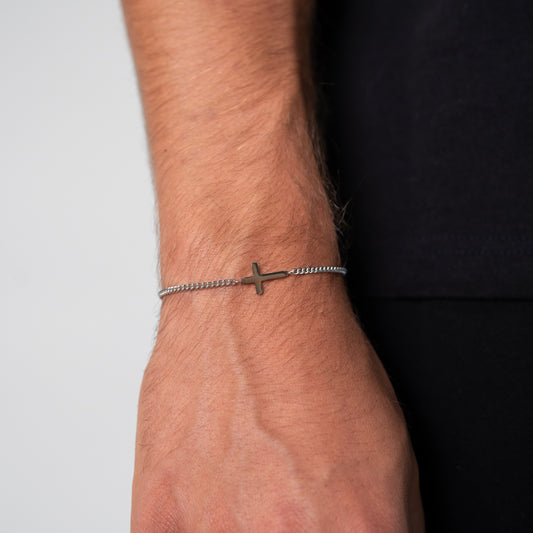 Cross Bracelet (Silver)