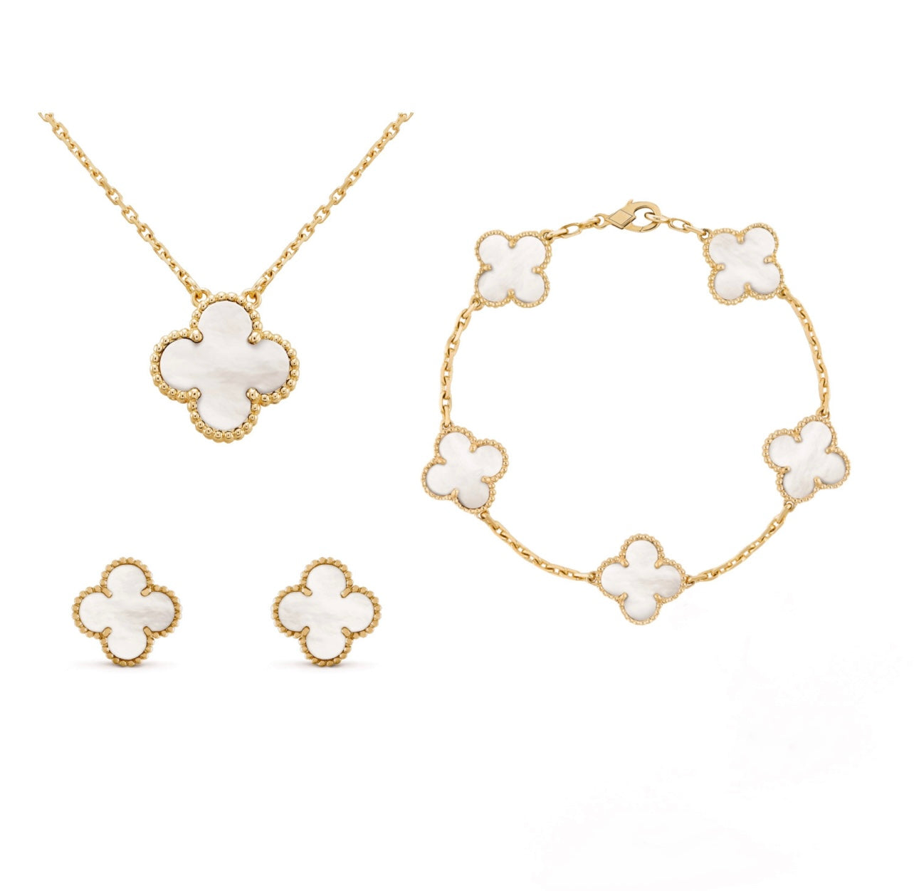 Bella - Clover Jewelry Set - Gift Ready