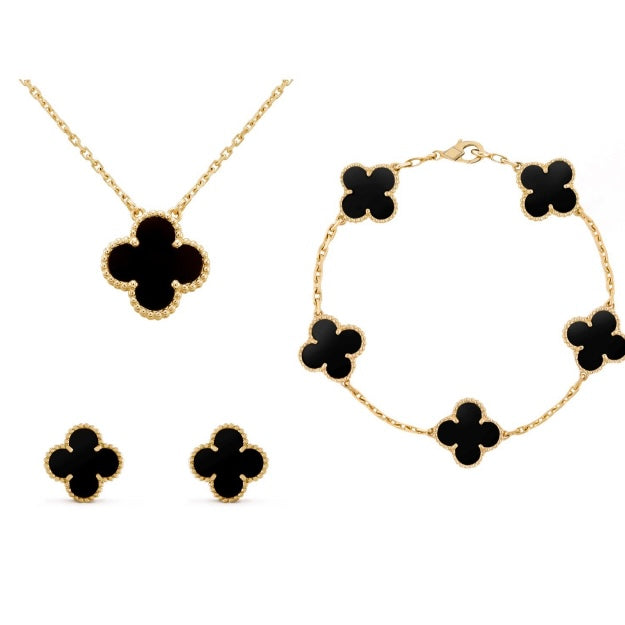 Bella - Clover Jewelry Set - Gift Ready