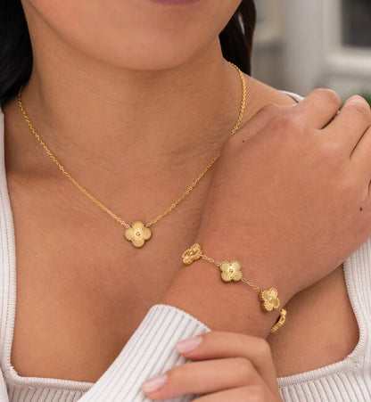 Bella - Clover Jewelry Set - Gift Ready