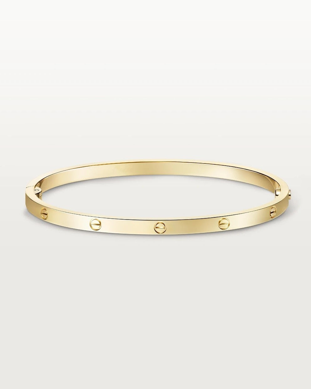 Mia - Women's Bracelet Gold One Size Alloy Minimalist Bangle