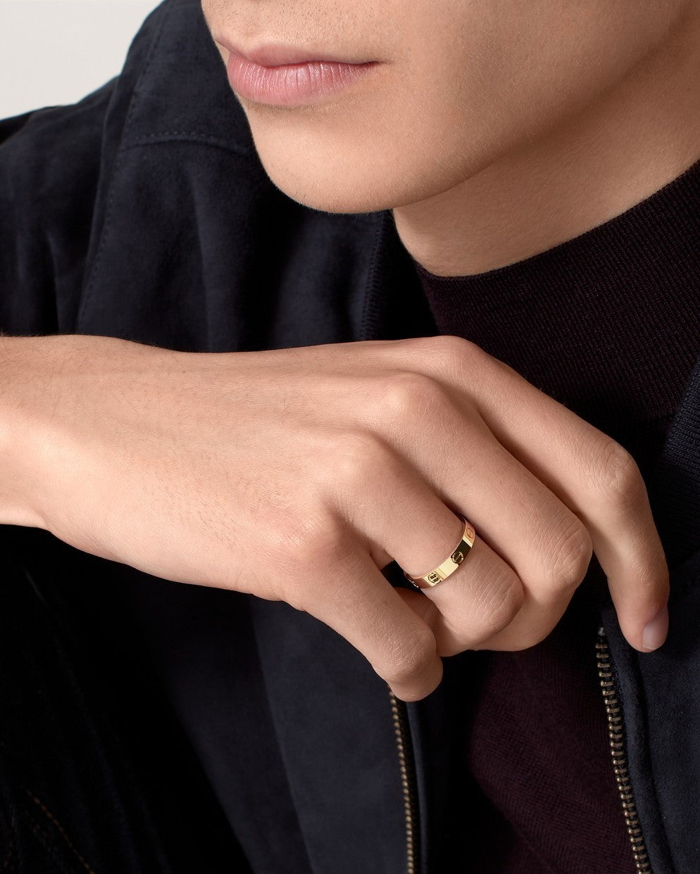 Aurora Ring - Unisex Ring Gold Size Zinc Alloy